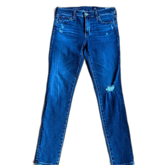 Adriano Goldschmidt AG Skinny Ankle Denim Jeans Size 27 - Picture 1 of 5